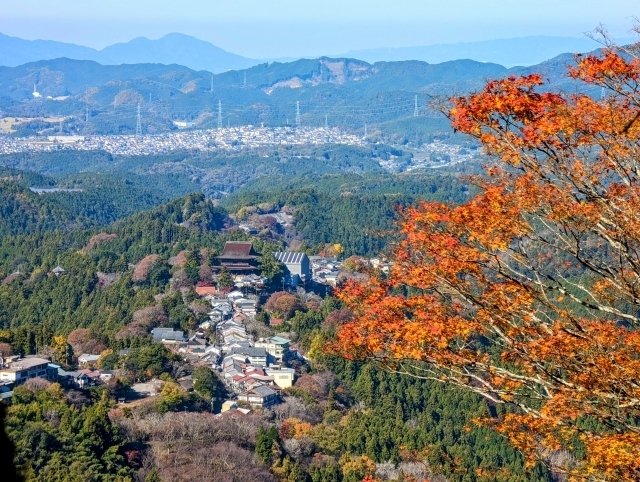 吉野山の景色