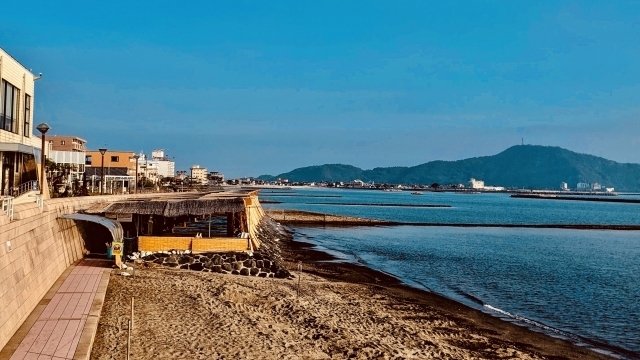 指宿砂むし温泉の風景