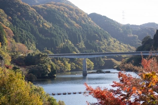 耶馬溪の風景