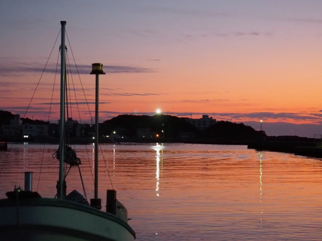 城ヶ島の夕景