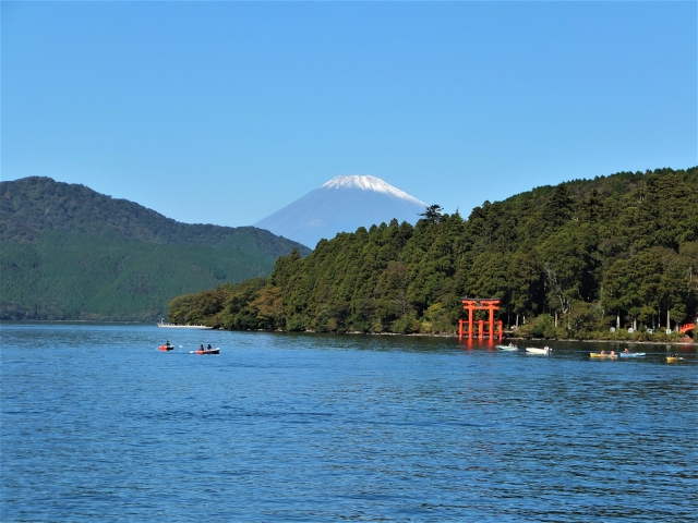 芦ノ湖の風景