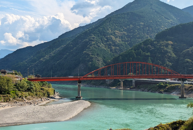 球磨川の風景