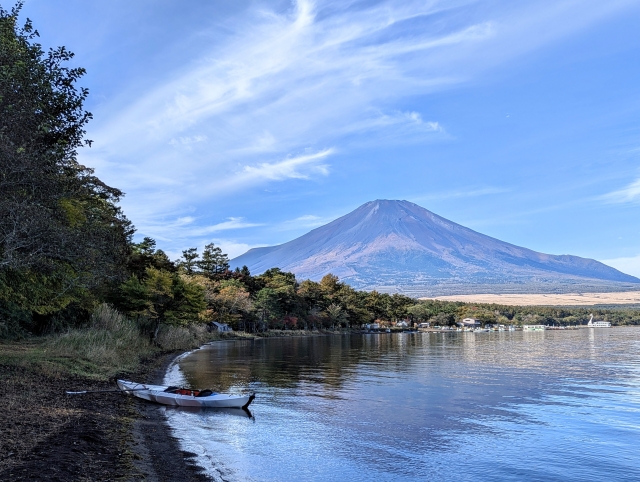 山中湖の風景