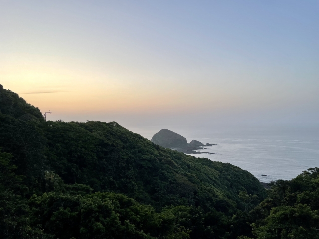 本州最南端佐田岬の朝焼け