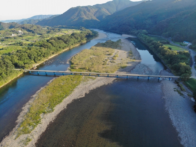 四万十川の風景