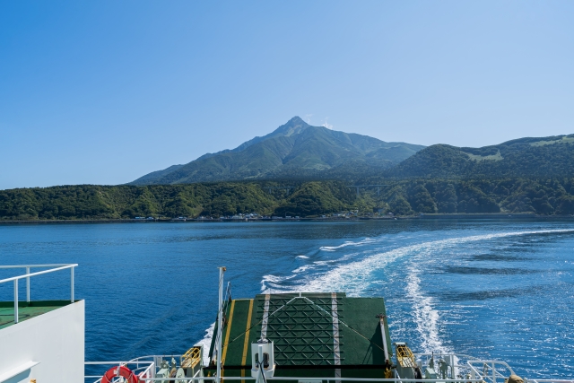 利尻島フェリーの写真