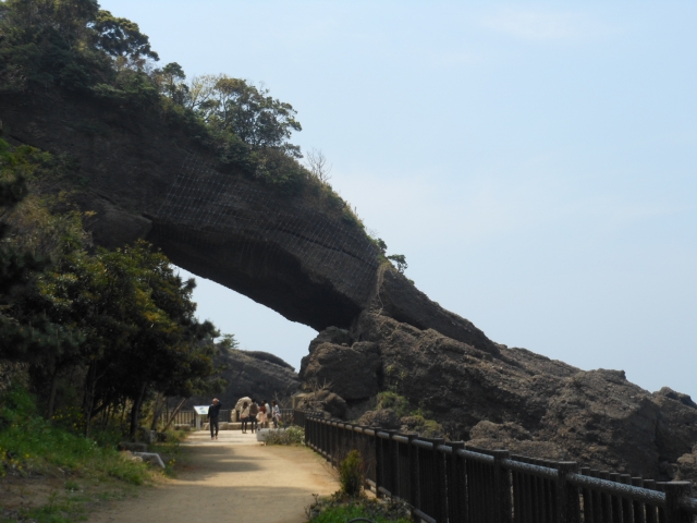 福井県越前海岸呼鳥門の写真