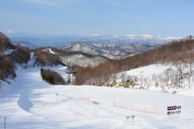 キャンピングカー旅、スキー場、川場