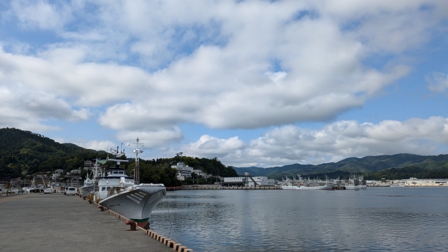 気仙沼漁港の風景