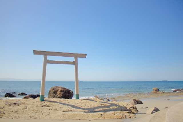 南知多町のつぶて浦