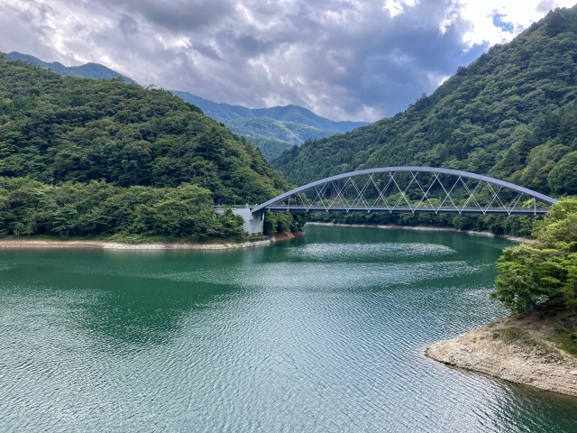 奥多摩湖の写真