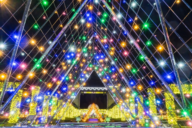 Gunma Flower Park Illumination