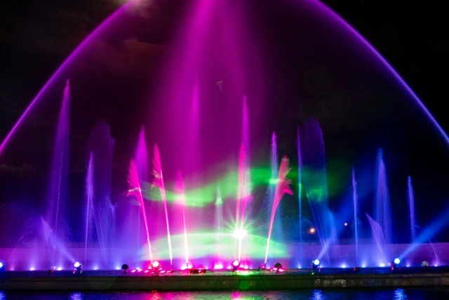 時の栖噴水ショー