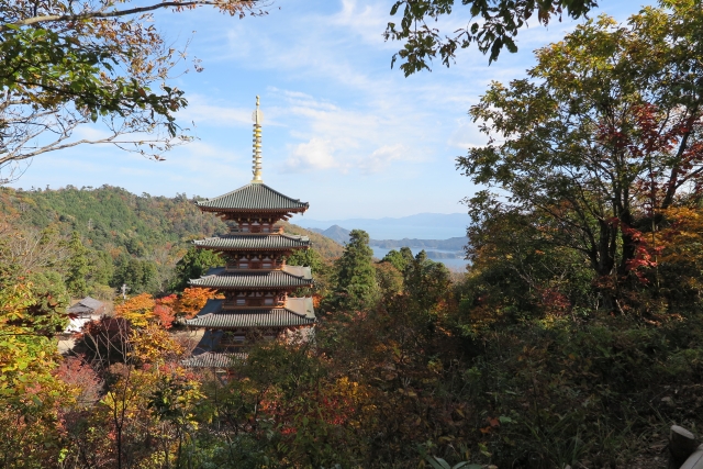 成相寺五重塔