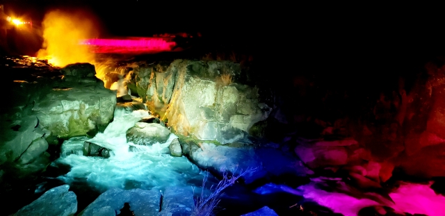 Sogi Falls Illumination