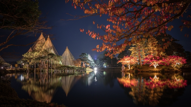 Kenrokuen Illumination
