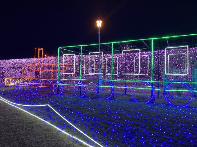 敦賀港イルミネーション「ミライエ」