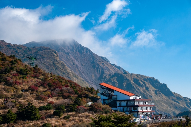 Autumn Foliage of Unzen