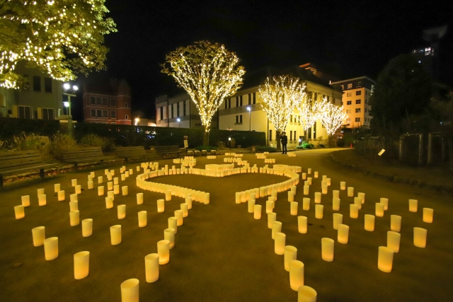 Kanmon Strait Candle Night