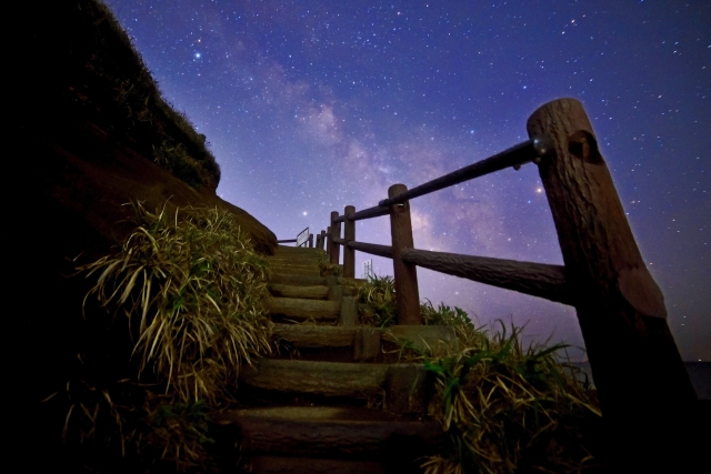 Milky Way at Jogashima Island