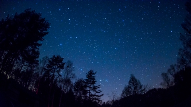 Starry sky at Kaidakogen Highland