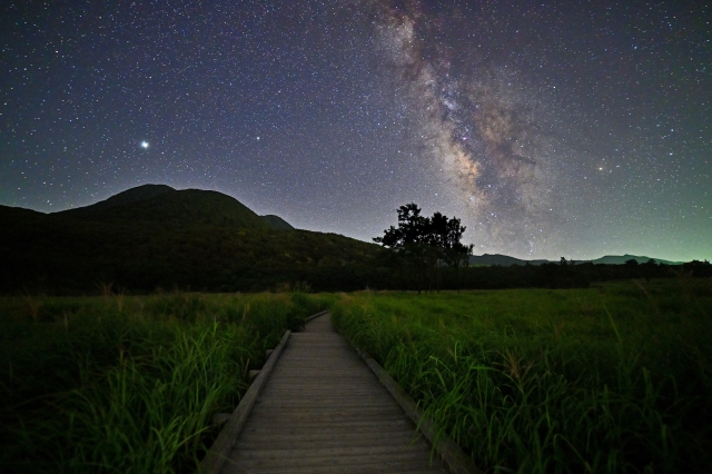 Milky Way from Chojabaru Tadewara Wetland