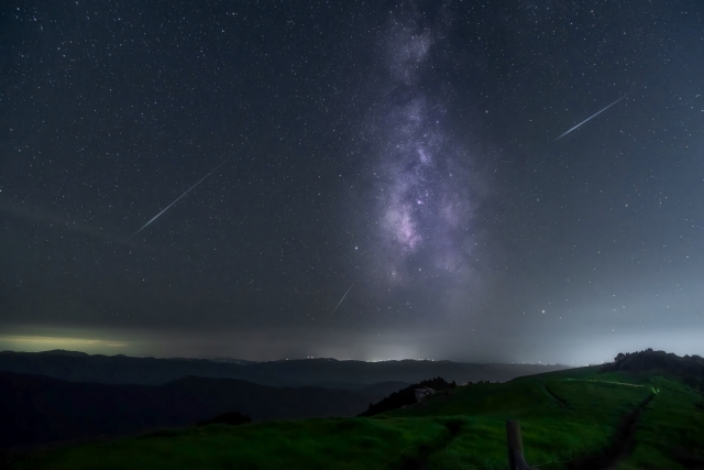 Starry sky at Oishi Highland